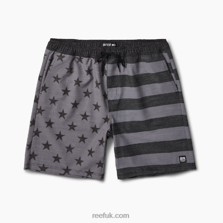 Caviar 2286N684 Hancock Board Short 18\" Reef Men