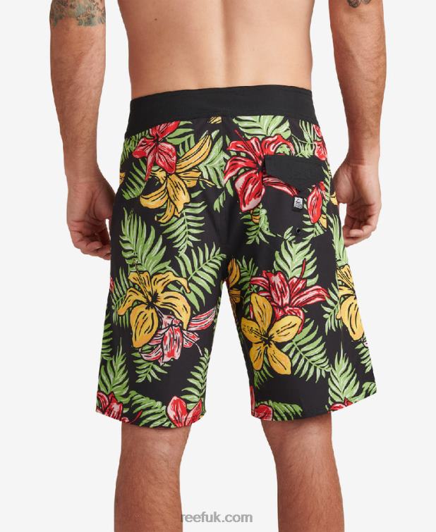 Caviar 2286N710 Fitz Board Short 19\" Reef Men