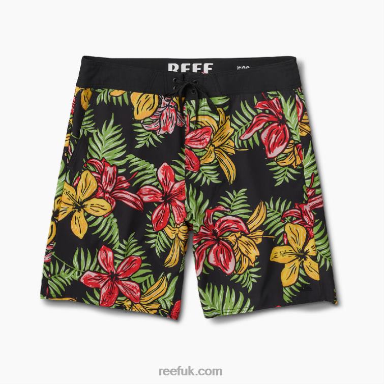 Caviar 2286N710 Fitz Board Short 19\" Reef Men