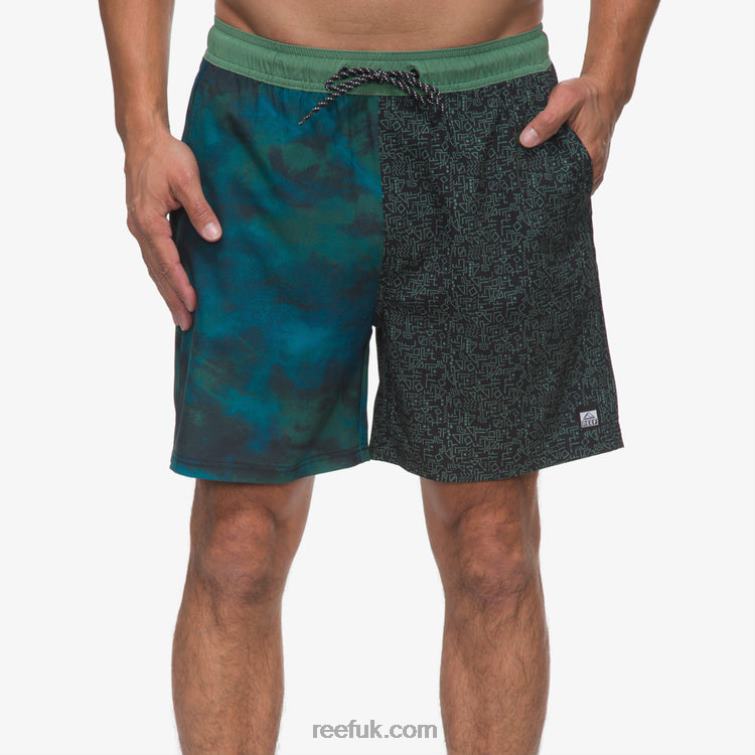 Dark Ivy 2286N700 Elliot Elastic Waist Board Short 17" Reef Men