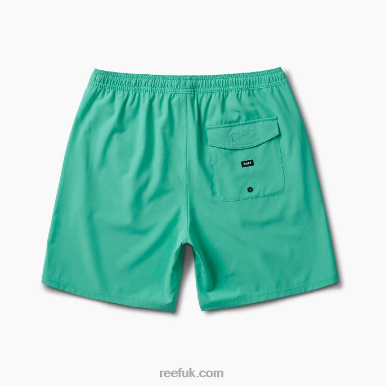 Electric Green 2286N704 Jackson Board Short 17\" Reef Men