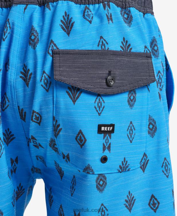 French Blue 2286N703 Billy Volley Short 17\" Reef Men