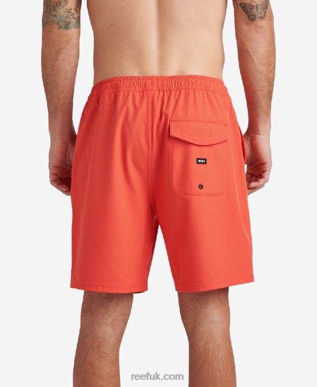 Hibiscus 2286N711 Jackson Board Short 17\" Reef Men