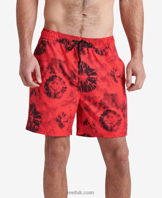Hibiscus 2286N722 Bob Board Short 17" Reef Men