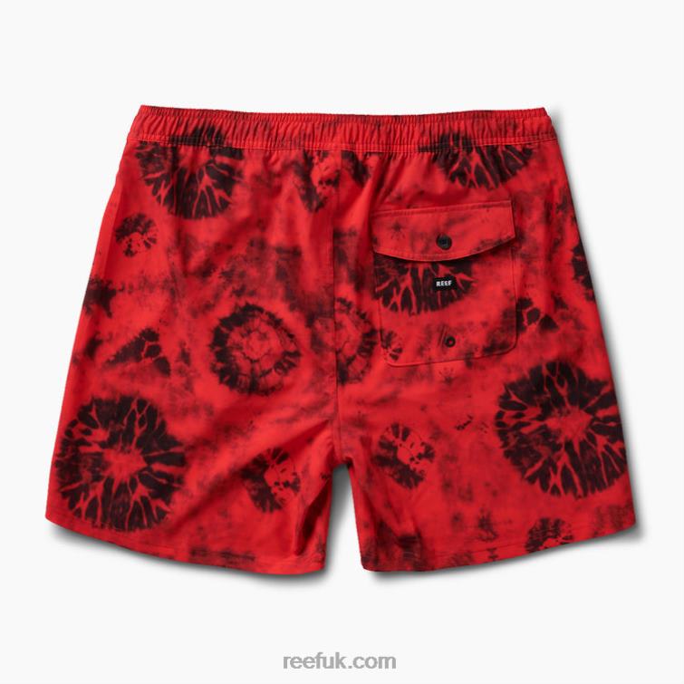 Hibiscus 2286N722 Bob Board Short 17\" Reef Men