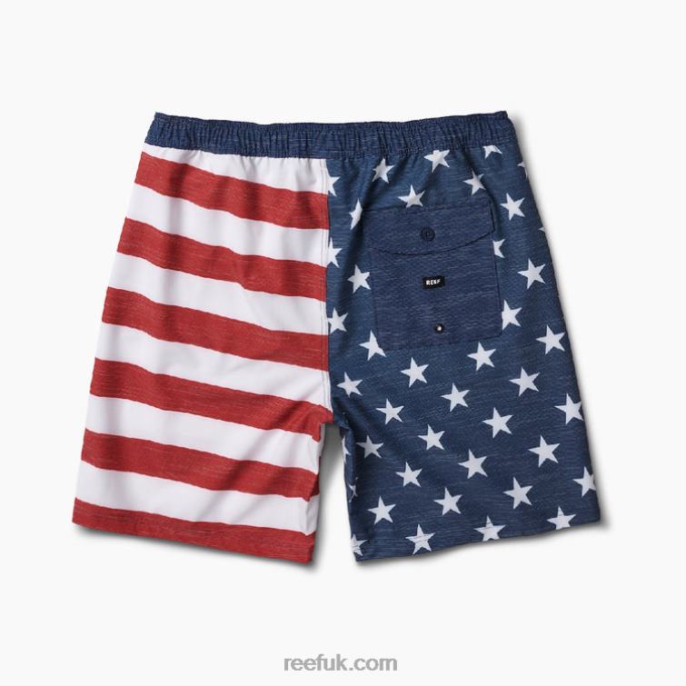 Insigna Blue 2286N680 Hancock Board Short 18\" Reef Men