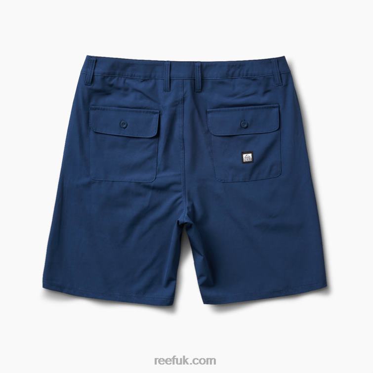 Insigna Blue 2286N683 Medford Hybrid Walk Short 19\" Reef Men