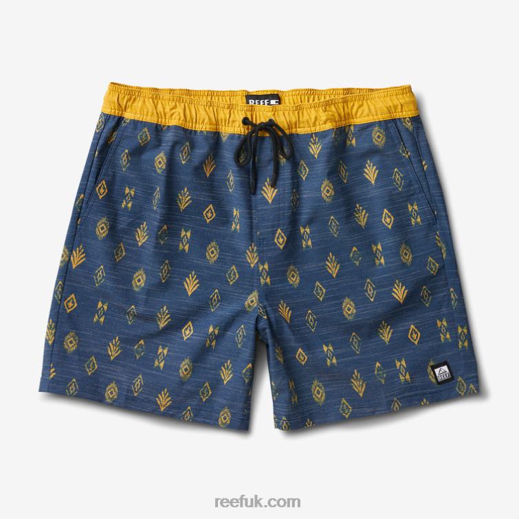 Insignia Blue 2286N702 Billy Volley Short 17\" Reef Men