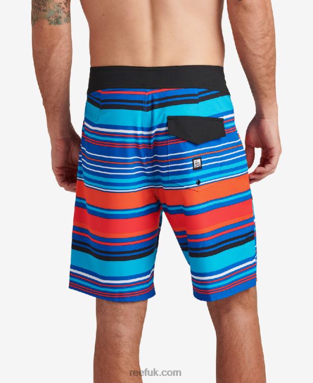 Lapis Blue 2286N708 Sharpe Board Short 19\" Reef Men