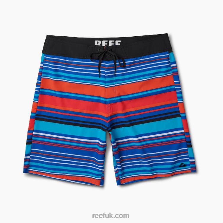Lapis Blue 2286N708 Sharpe Board Short 19\" Reef Men