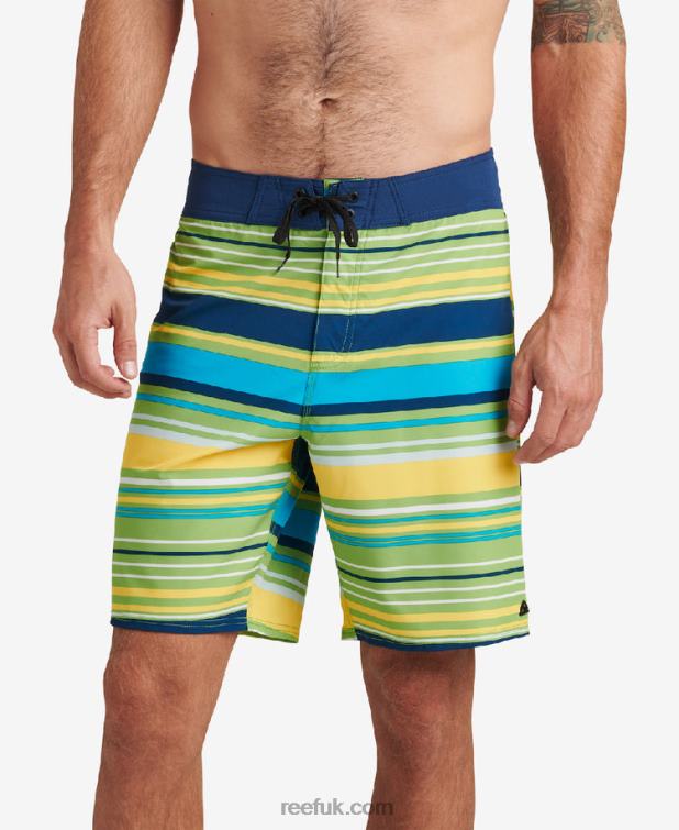Lime 2286N705 Sharpe Board Short 19" Reef Men