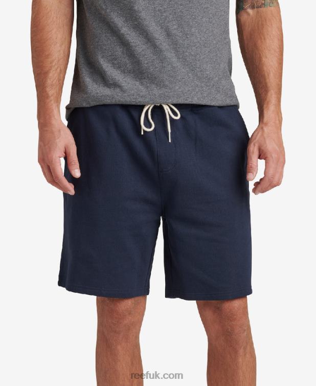 Navy 2286N713 Wade French Terry Short Reef Men