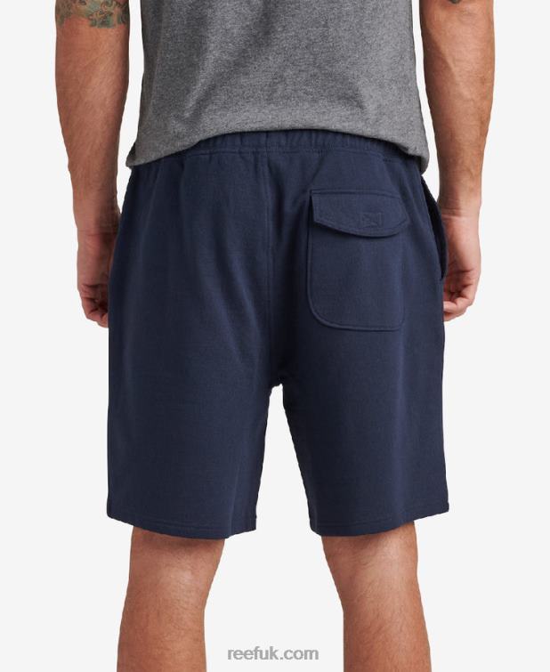 Navy 2286N713 Wade French Terry Short Reef Men