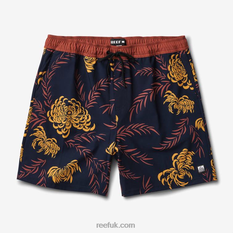 Night Sky 2286N695 John Volley Short 17\" Reef Men