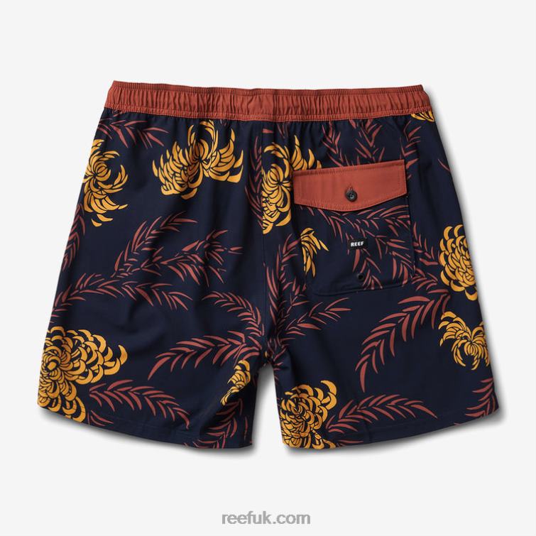 Night Sky 2286N695 John Volley Short 17\" Reef Men