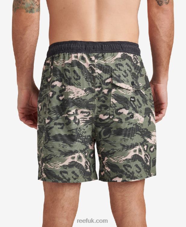 Olivine 2286N706 Bandra Board Short 19\" Reef Men