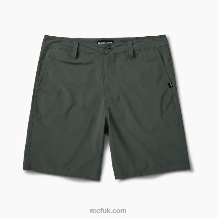 Thyme 2286N673 Medford Hybrid Walk Short 19\" Reef Men
