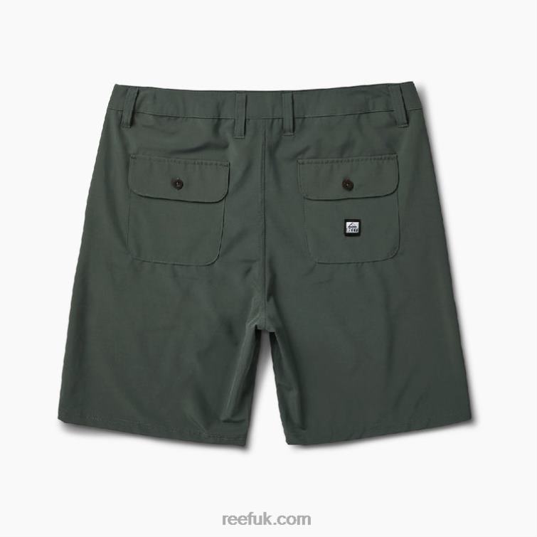 Thyme 2286N673 Medford Hybrid Walk Short 19\" Reef Men