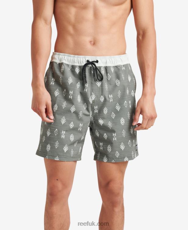 Thyme 2286N697 Billy Volley Short 17" Reef Men