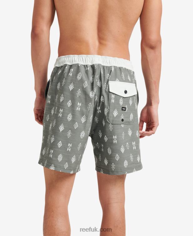 Thyme 2286N697 Billy Volley Short 17\" Reef Men