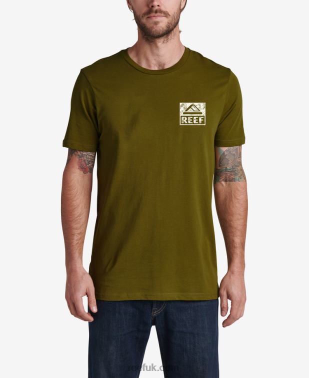 Avocado 2286N581 Wellie Short Sleeve Tee Reef Men