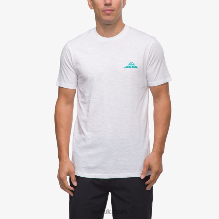 Bright White 2286N576 Float On Short Sleeve Tee Reef Men