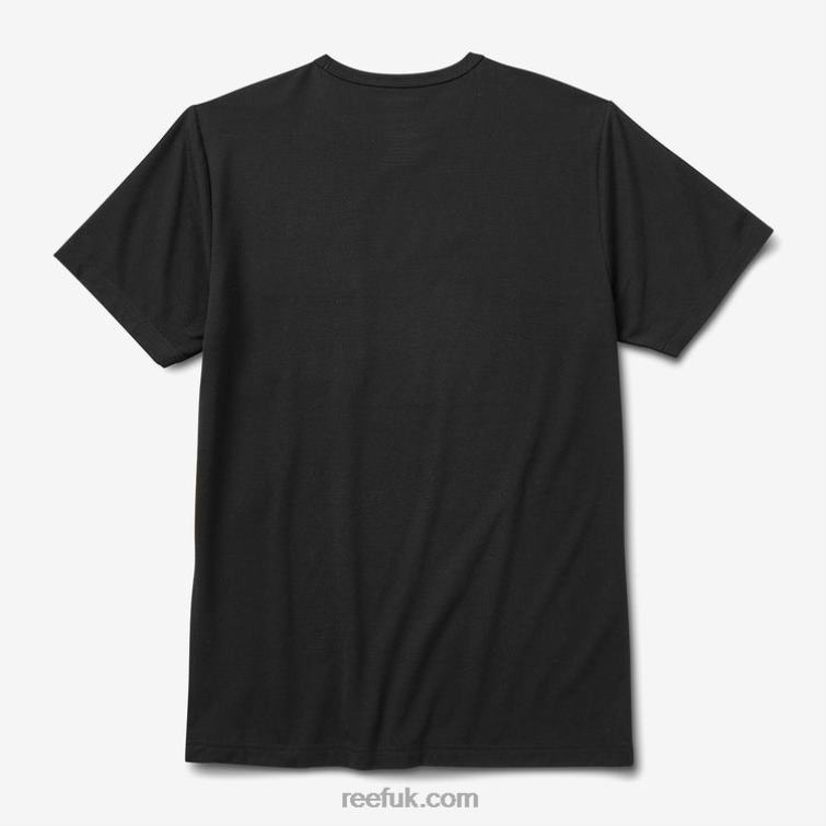 Caviar 2286N569 Smith Short Sleeve Pocket Knit Tee Reef Men