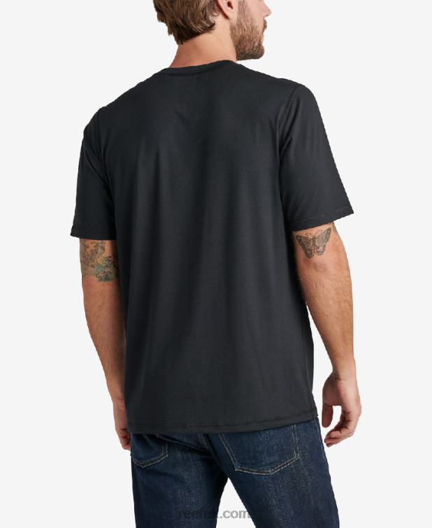 Caviar 2286N582 Rodeo Short Sleeve Loose Fit Rash Guard Tee Reef Men