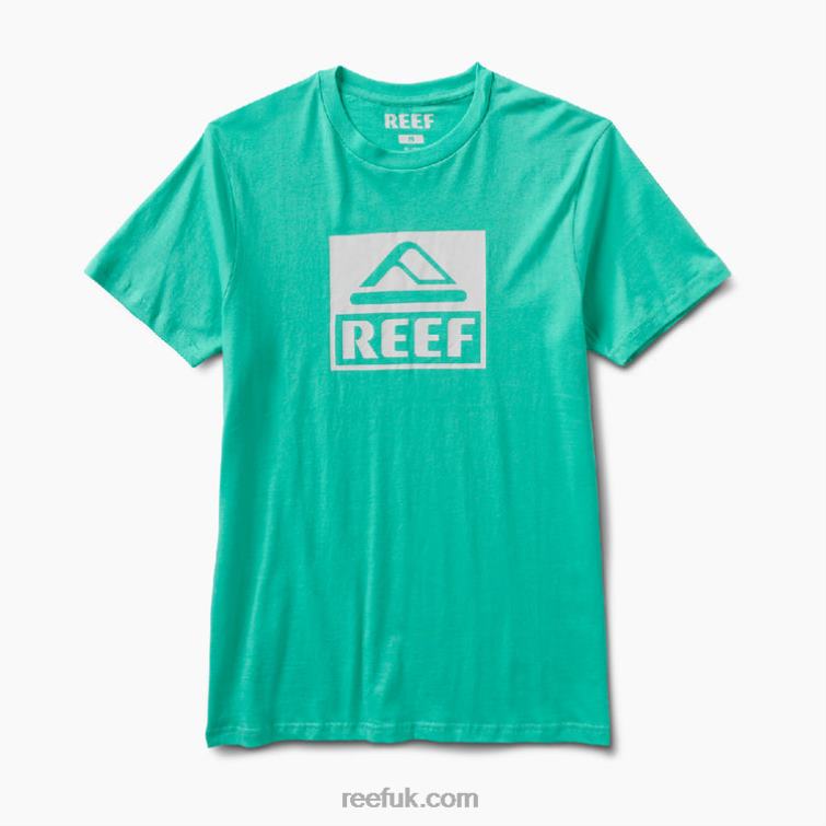 Electric Green 2286N583 Driver Short Sleeve Tee Reef Men