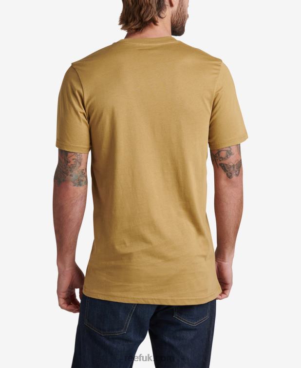 Fennel Seed 2286N593 Ellsworth Short Sleeve Tee Reef Men