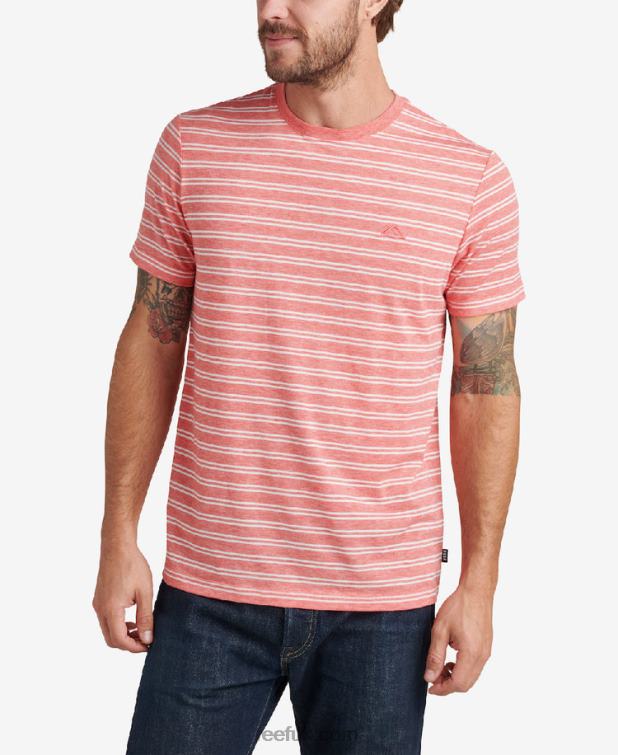 Hibiscus 2286N585 Sutter Short Sleeve Knit Tee Reef Men