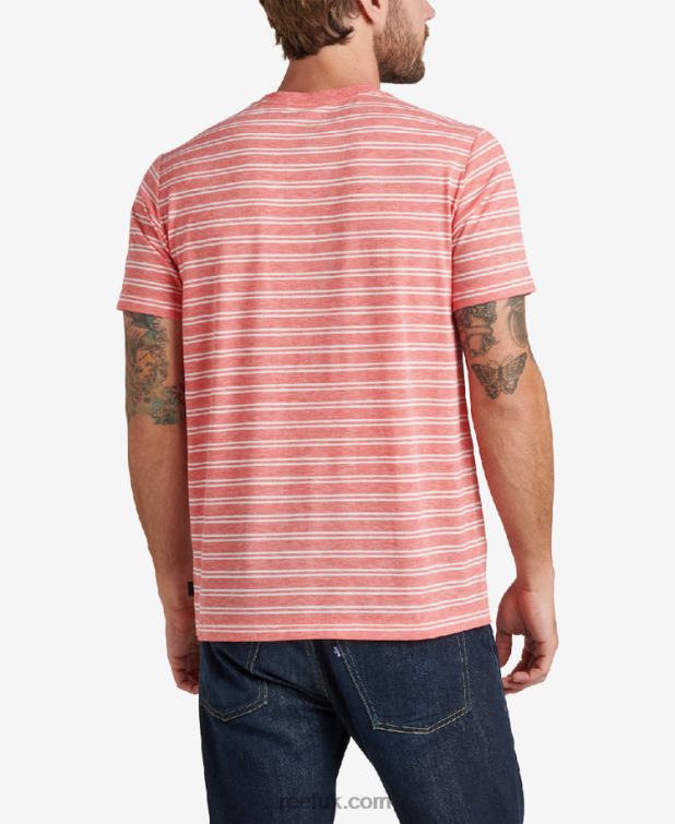 Hibiscus 2286N585 Sutter Short Sleeve Knit Tee Reef Men
