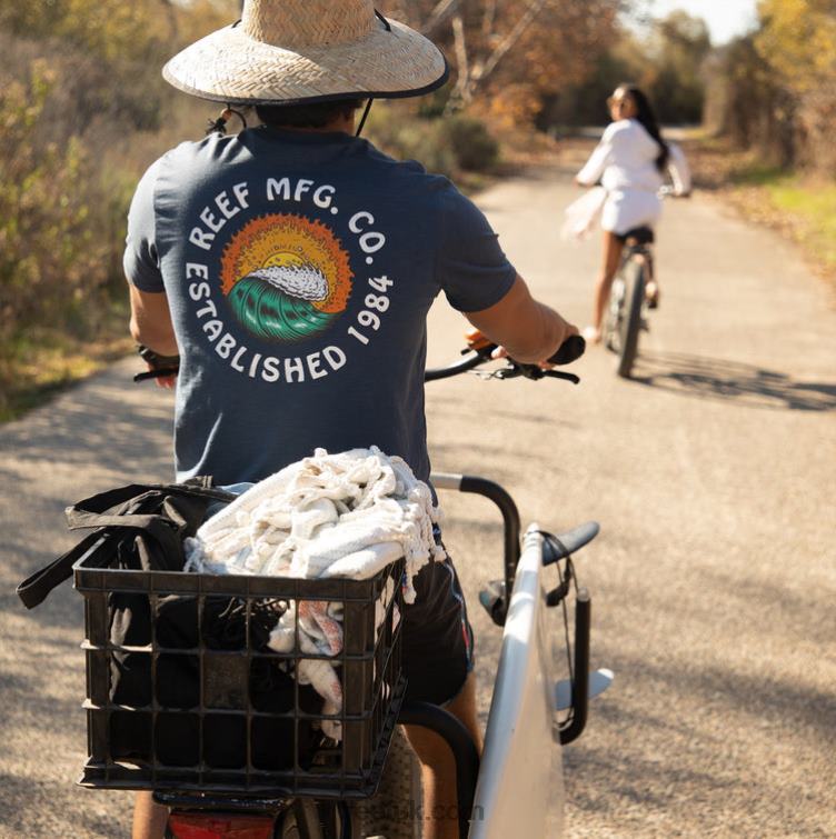 Insigna Blue 2286N556 Court Short Sleeve Tee Reef Men