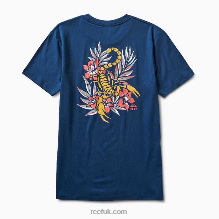 Insigna Blue 2286N631 Predator Short Sleeve Tee Reef Men