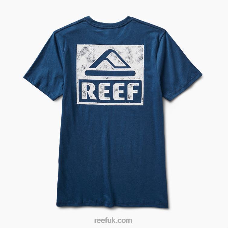 Insignia Blue 2286N554 Wellie Short Sleeve Tee Reef Men