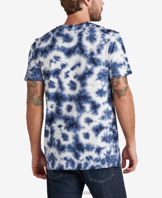 Insignia Blue Cloud 2286N596 Measure Short Sleeve Tee Reef Men