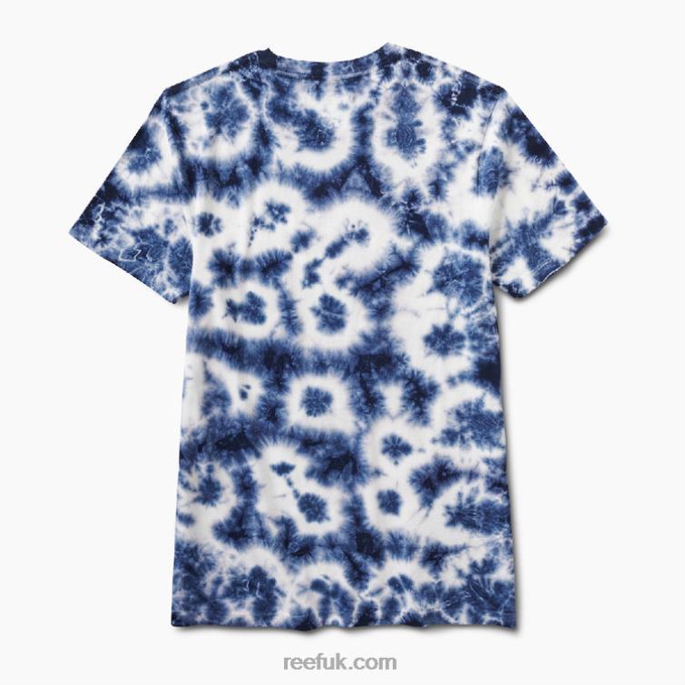 Insignia Blue Cloud 2286N596 Measure Short Sleeve Tee Reef Men