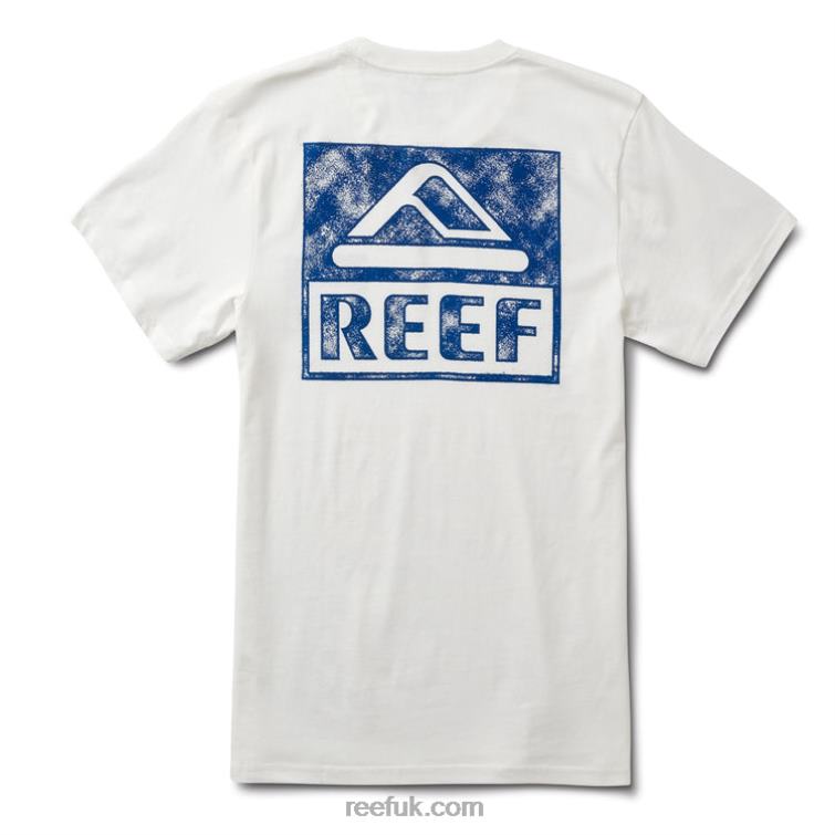 Marshmallow 2286N621 Wellie Graphic Tee Reef Men