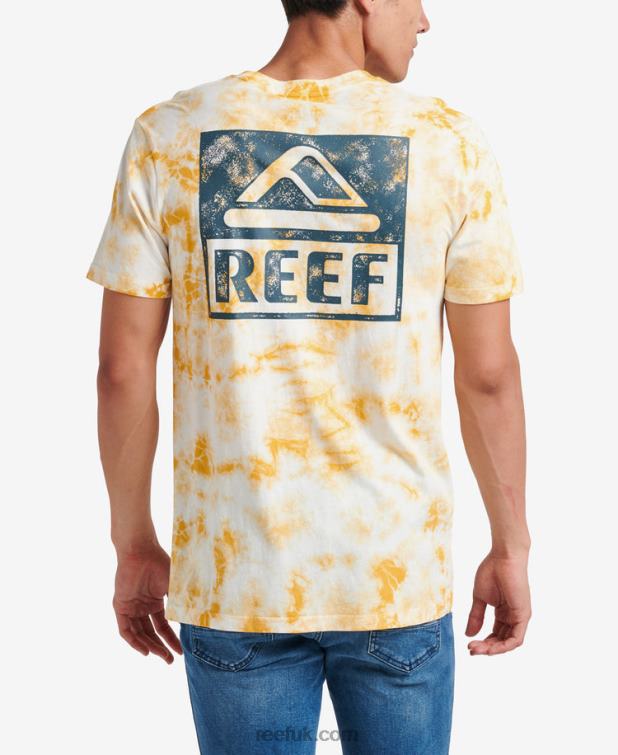 Mineral 2286N579 Wellie Short Sleeve Tie Dye Tee Reef Men