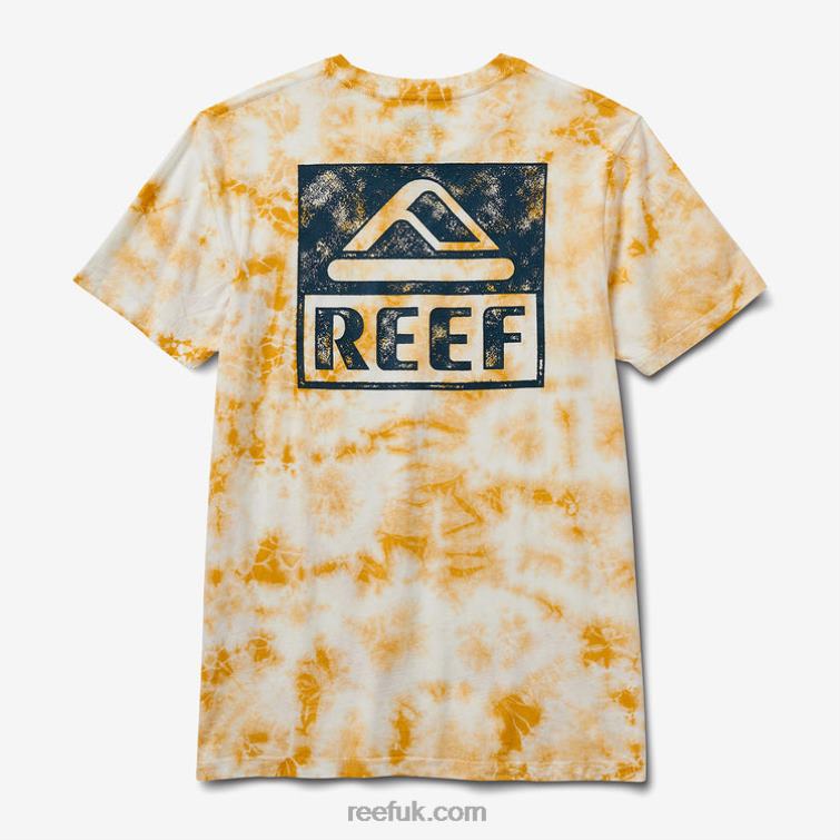 Mineral 2286N579 Wellie Short Sleeve Tie Dye Tee Reef Men