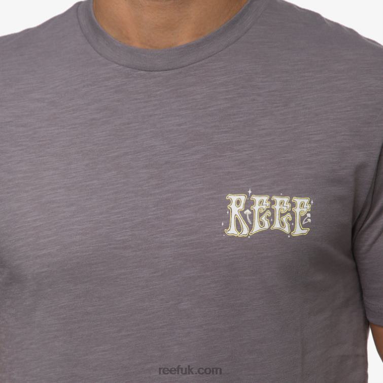 Quiet Shade 2286N574 Paradise Poster Short Sleeve Tee Reef Men