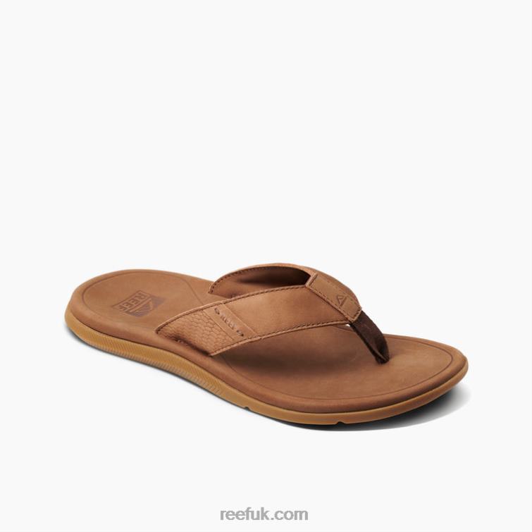 Brown 2286N351 Leather Santa Ana Reef Men