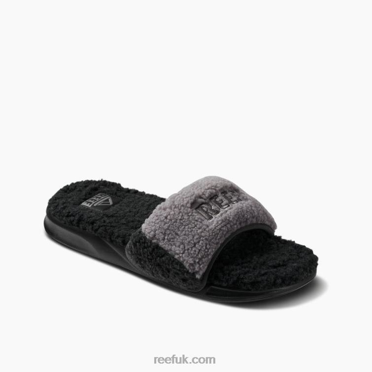 Black/Grey 2286N460 One Slide Chill Reef Men