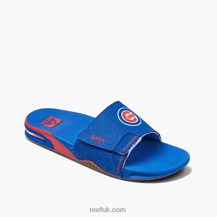 Cubs 2286N413 Fanning Slide X Mlb Reef Men