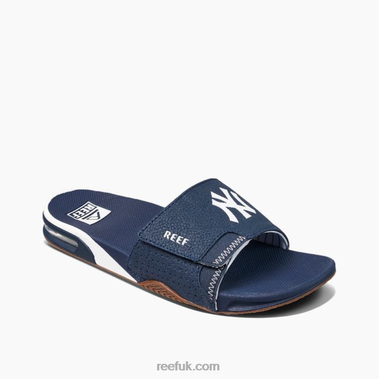 Yankees 2286N392 Fanning Slide X Mlb Reef Men