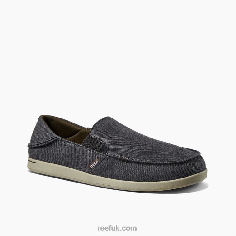 Lava Rock 2286N508 Cushion Matey Washed Canvas Reef Men