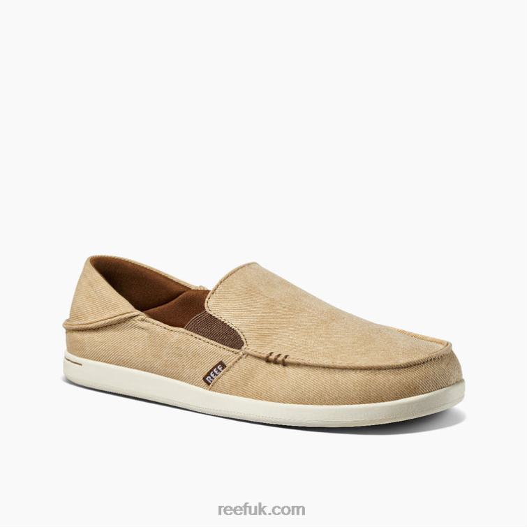 Sandstone 2286N544 Cushion Matey Washed Canvas Reef Men