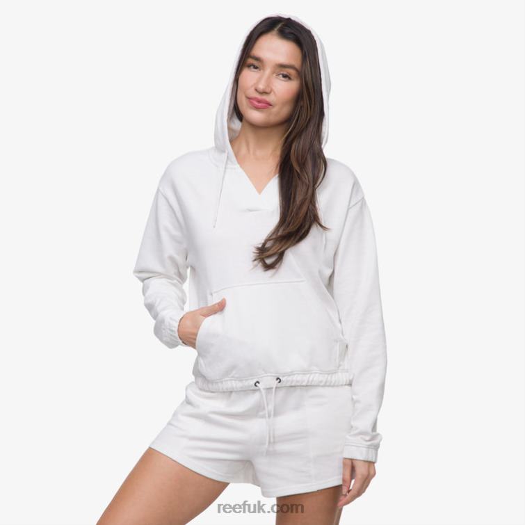 Marshmallow 2286N288 Mel Pullover Hoodie Reef Women
