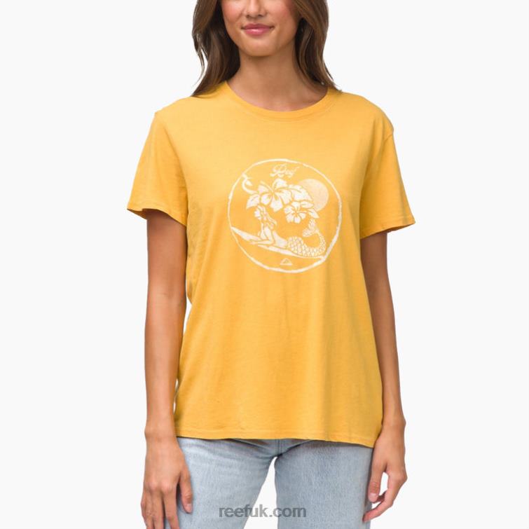 Honey Gold 2286N267 Tony Short Sleeve Tee Reef Women