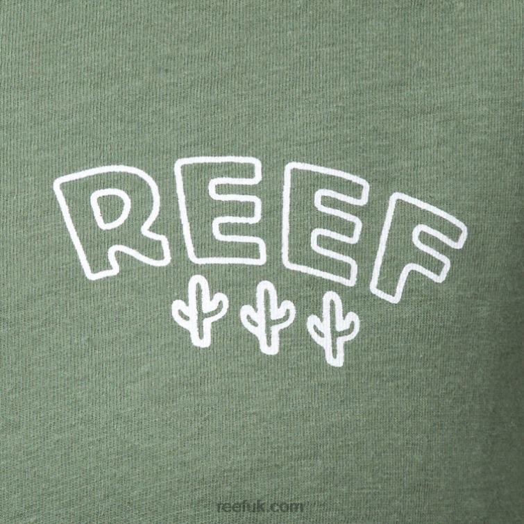 Seaspray 2286N277 Cacti Short Sleeve Boxy Tee Reef Women